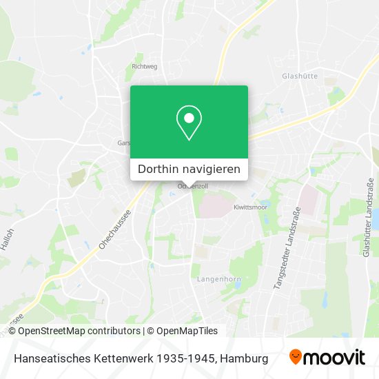 Hanseatisches Kettenwerk 1935-1945 Karte