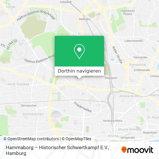Hammaborg – Historischer Schwertkampf E.V. Karte