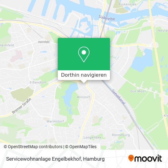 Servicewohnanlage Engelbekhof Karte