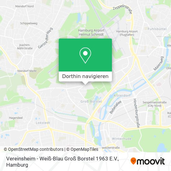 Vereinsheim - Weiß-Blau Groß Borstel 1963 E.V. Karte