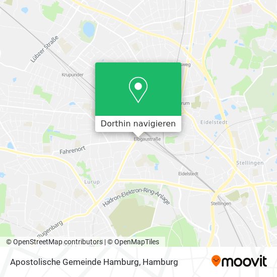 Apostolische Gemeinde Hamburg Karte