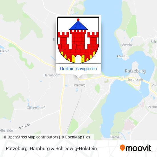 Ratzeburg Karte