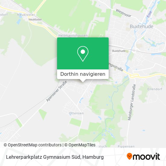 Lehrerparkplatz Gymnasium Süd Karte