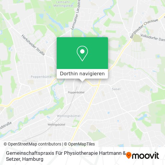 Gemeinschaftspraxis Für Physiotherapie Hartmann & Setzer Karte