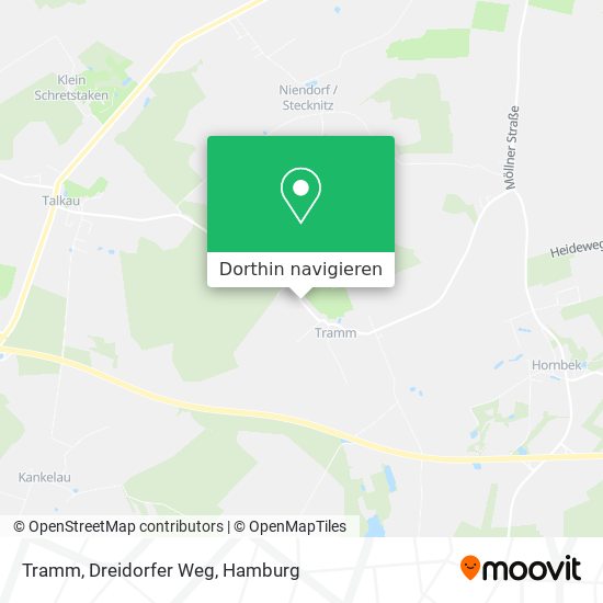 Tramm, Dreidorfer Weg Karte