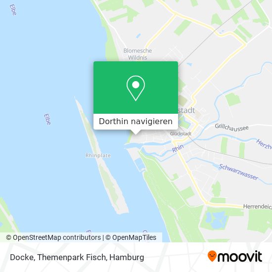 Docke, Themenpark Fisch Karte