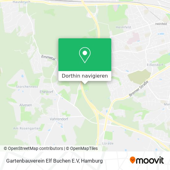 Gartenbauverein Elf Buchen E.V Karte