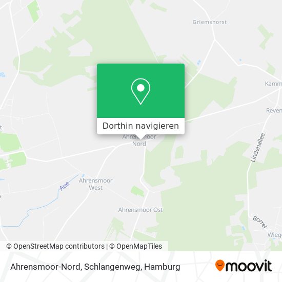 Ahrensmoor-Nord, Schlangenweg Karte