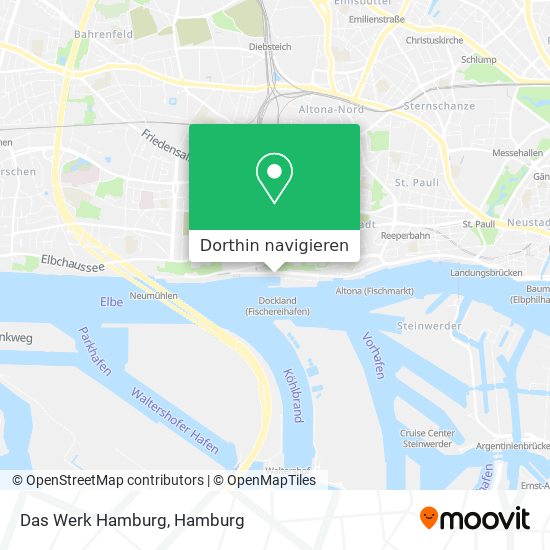 Das Werk Hamburg Karte