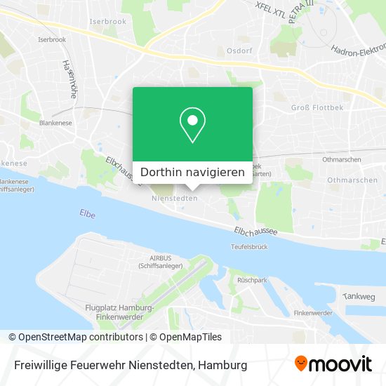 Freiwillige Feuerwehr Nienstedten Karte