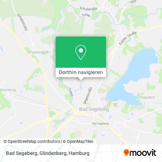 Bad Segeberg, Glindenberg Karte