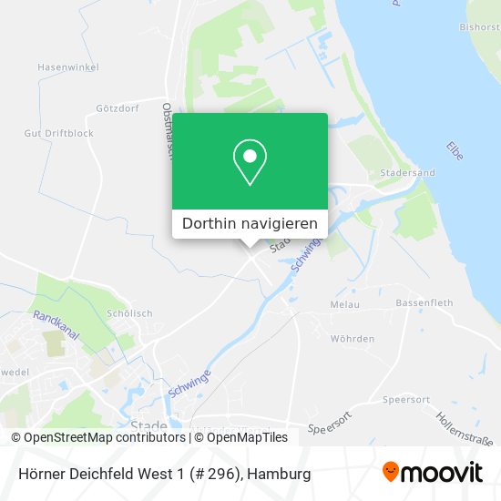 Hörner Deichfeld West 1 (# 296) Karte