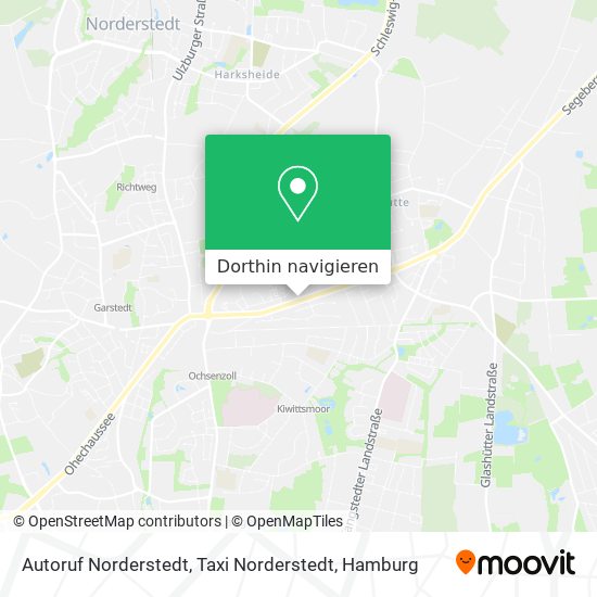 Autoruf Norderstedt, Taxi Norderstedt Karte