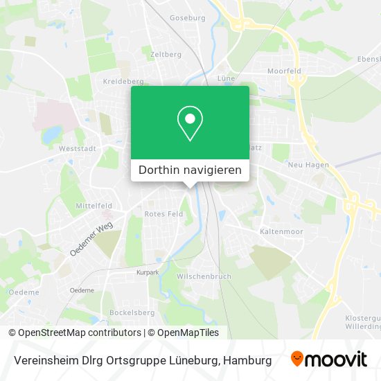 Vereinsheim Dlrg Ortsgruppe Lüneburg Karte