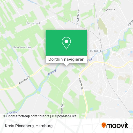 Kreis Pinneberg Karte