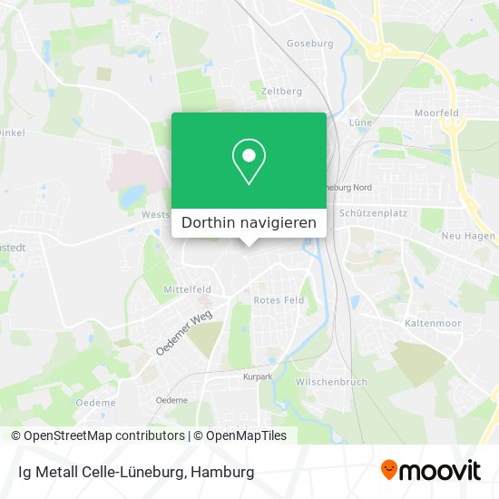 Ig Metall Celle-Lüneburg Karte