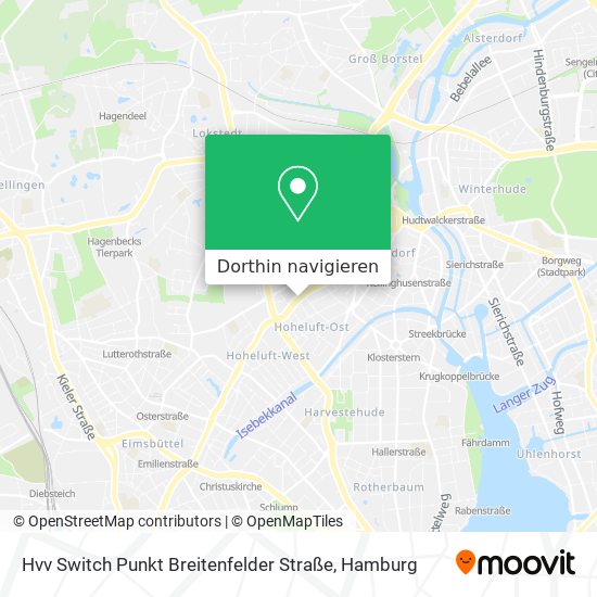 Hvv Switch Punkt Breitenfelder Straße Karte