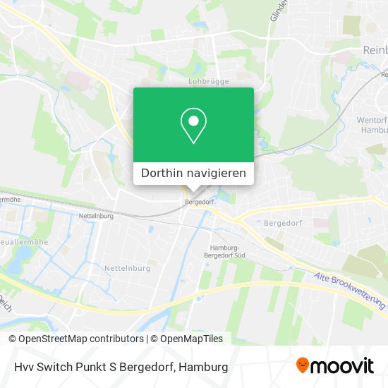 Hvv Switch Punkt S Bergedorf Karte