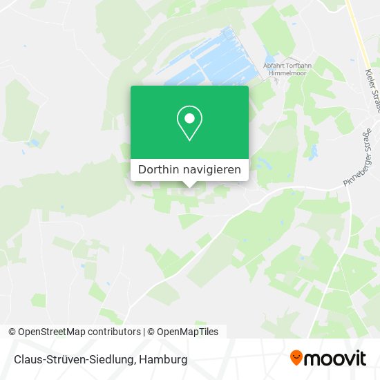 Claus-Strüven-Siedlung Karte