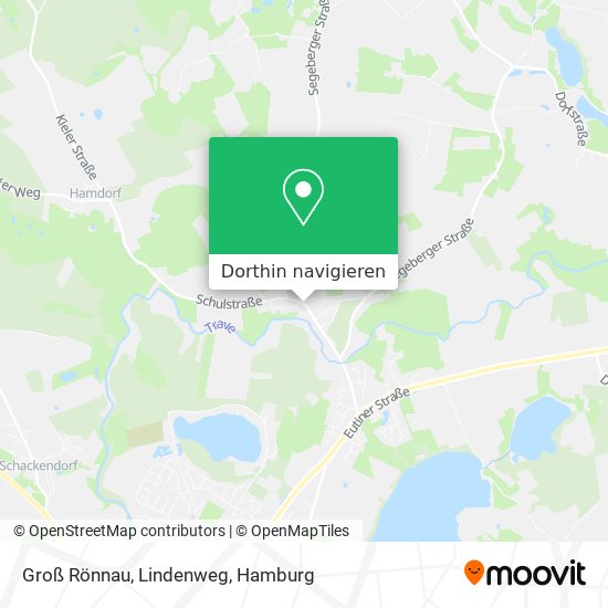 Groß Rönnau, Lindenweg Karte