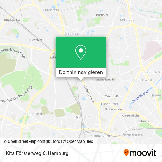 Kita Försterweg 6 Karte