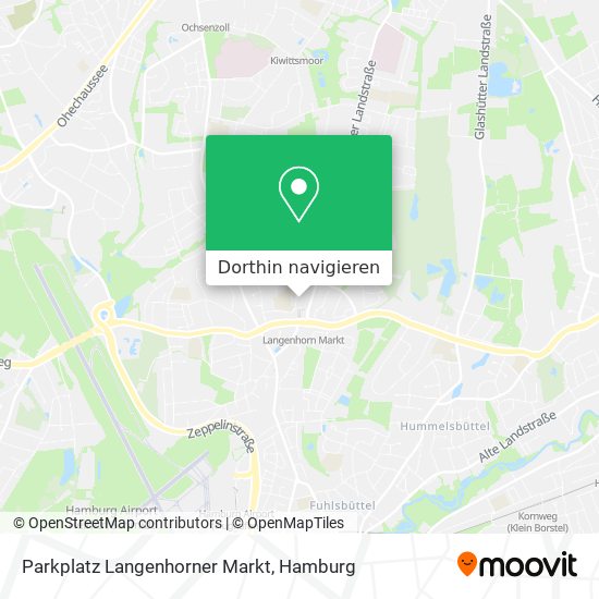 Parkplatz Langenhorner Markt Karte
