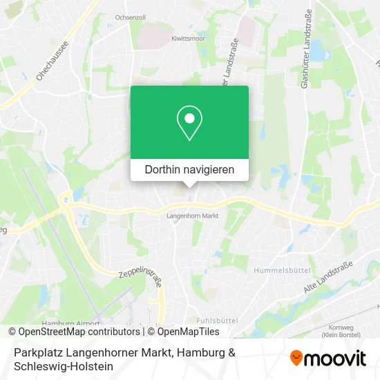 Parkplatz Langenhorner Markt Karte