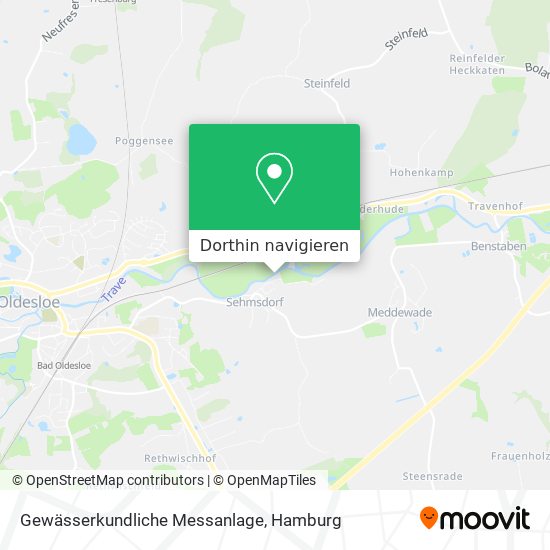 Gewässerkundliche Messanlage Karte