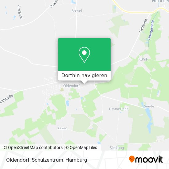 Oldendorf, Schulzentrum Karte