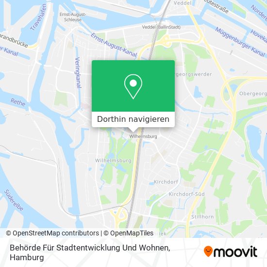 Behörde Für Stadtentwicklung Und Wohnen Karte