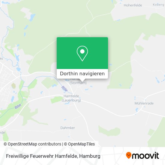 Freiwillige Feuerwehr Hamfelde Karte