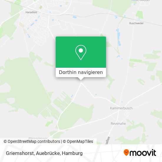 Griemshorst, Auebrücke Karte
