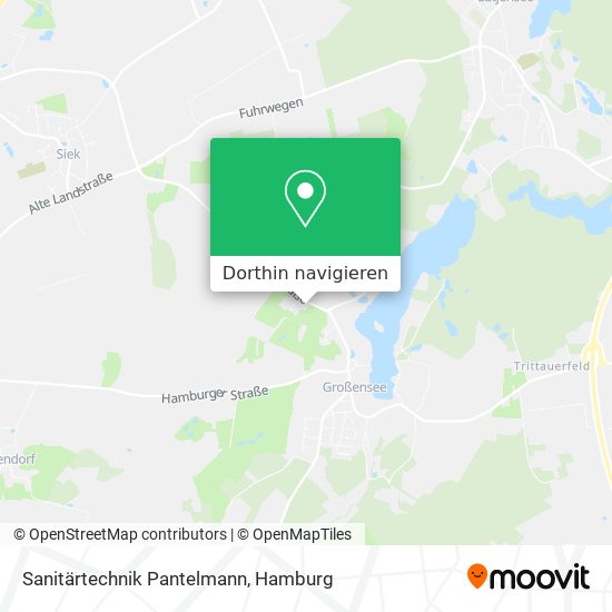 Sanitärtechnik Pantelmann Karte