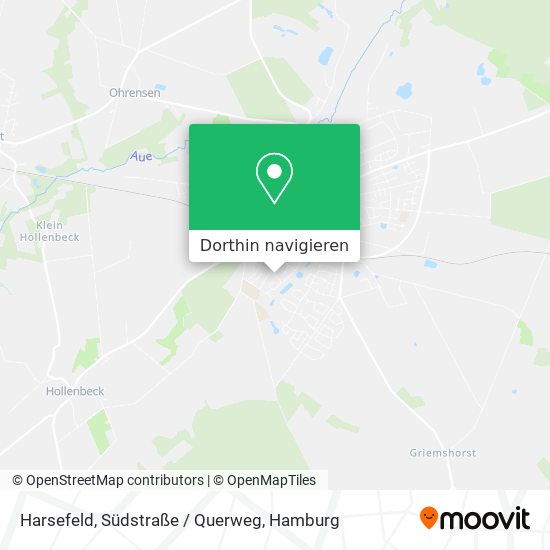 Harsefeld, Südstraße / Querweg Karte