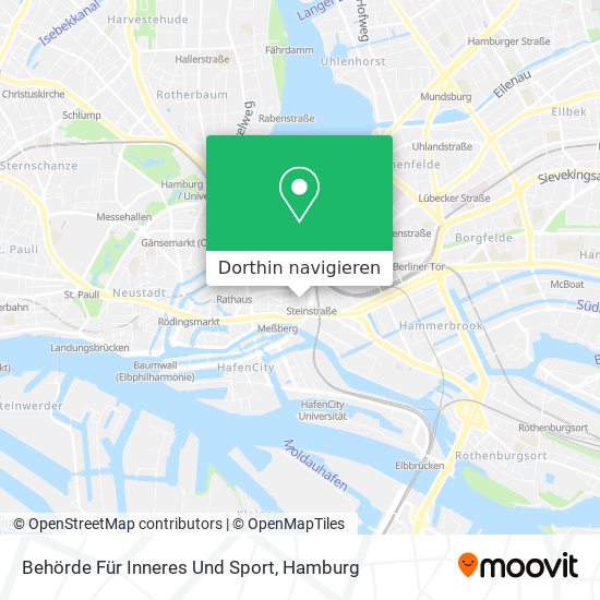 Behörde Für Inneres Und Sport Karte