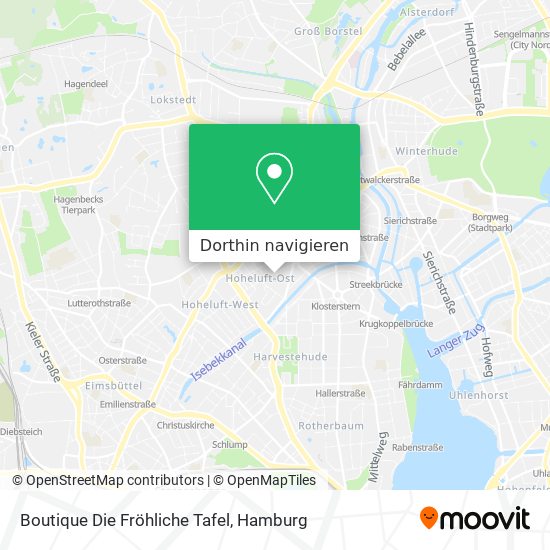 Boutique Die Fröhliche Tafel Karte