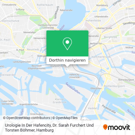 Urologie In Der Hafencity, Dr. Sarah Furchert Und Torsten Böhmer Karte