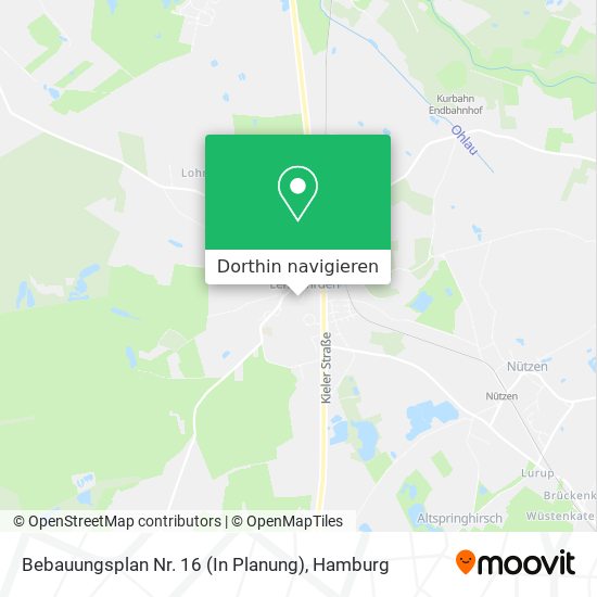 Bebauungsplan Nr. 16 (In Planung) Karte