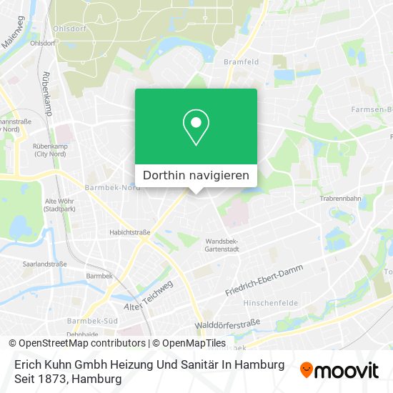 Erich Kuhn Gmbh Heizung Und Sanitär In Hamburg Seit 1873 Karte