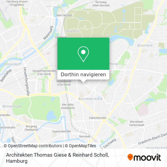Architekten Thomas Giese & Reinhard Scholl Karte