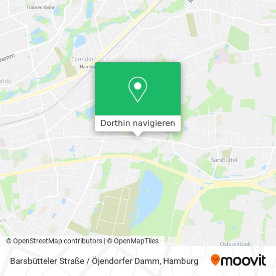 Barsbütteler Straße / Öjendorfer Damm Karte