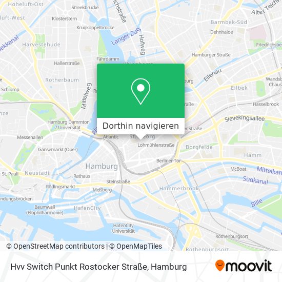 Hvv Switch Punkt Rostocker Straße Karte