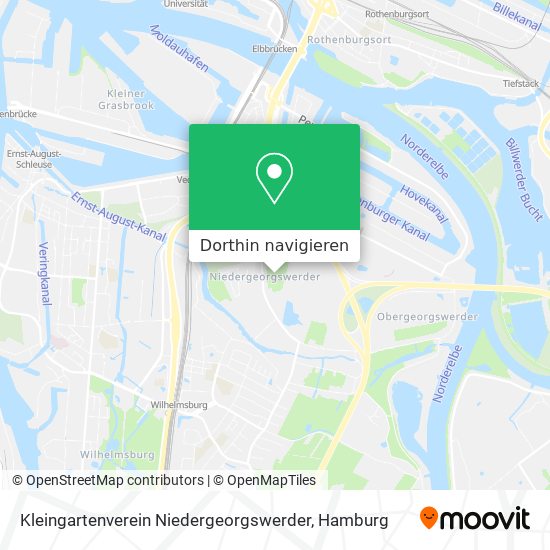 Kleingartenverein Niedergeorgswerder Karte