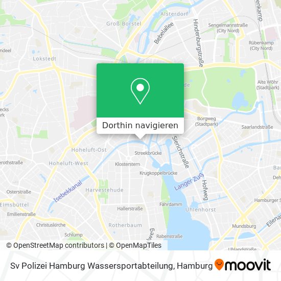 Sv Polizei Hamburg Wassersportabteilung Karte