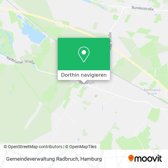 Gemeindeverwaltung Radbruch Karte