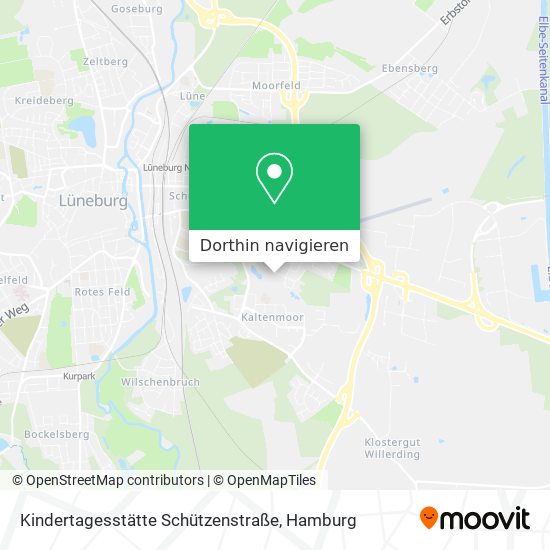 Kindertagesstätte Schützenstraße Karte