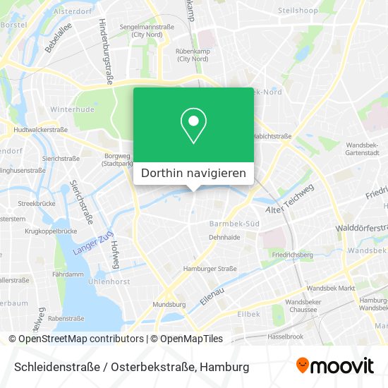 Schleidenstraße / Osterbekstraße Karte