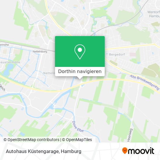 Autohaus Küstengarage Karte