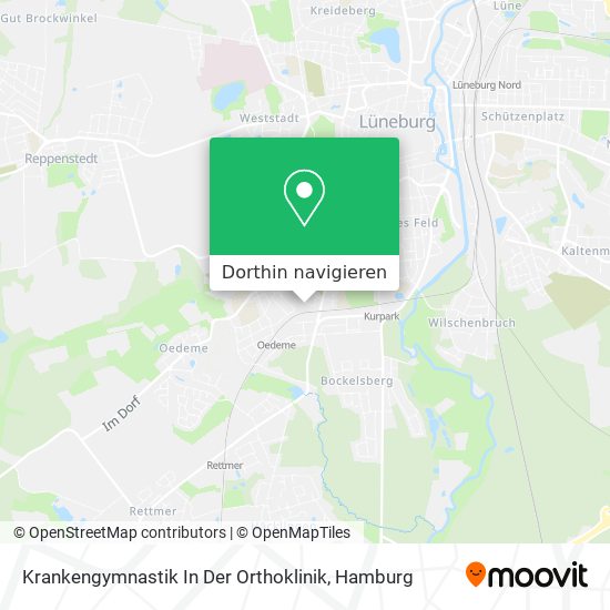 Krankengymnastik In Der Orthoklinik Karte