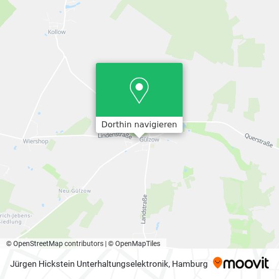 Jürgen Hickstein Unterhaltungselektronik Karte